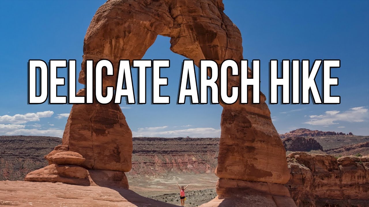 Delicate Arch Hike Time Lapse