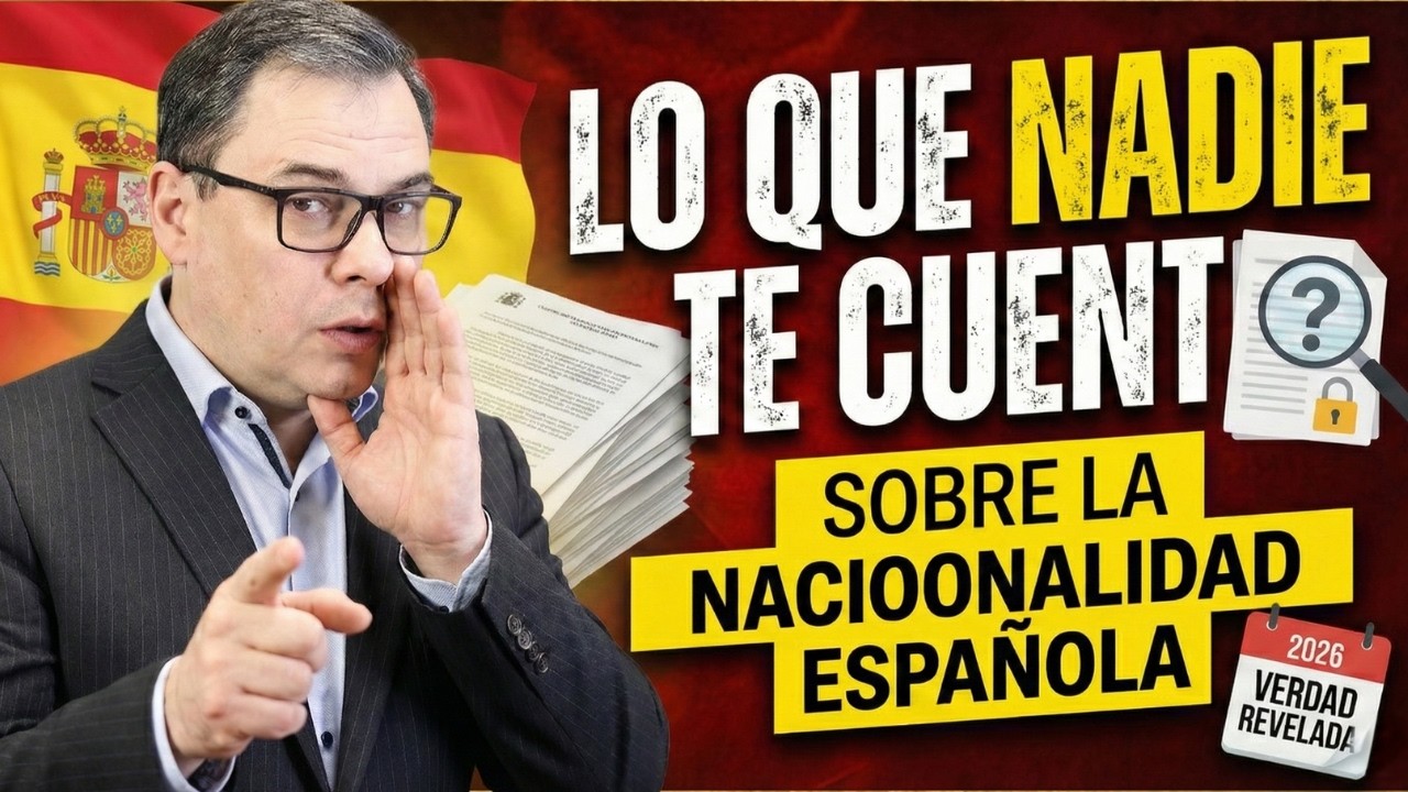 ¡Nacionalidad Española RÁPIDO en 2026! 🚀 ¿Es posible?