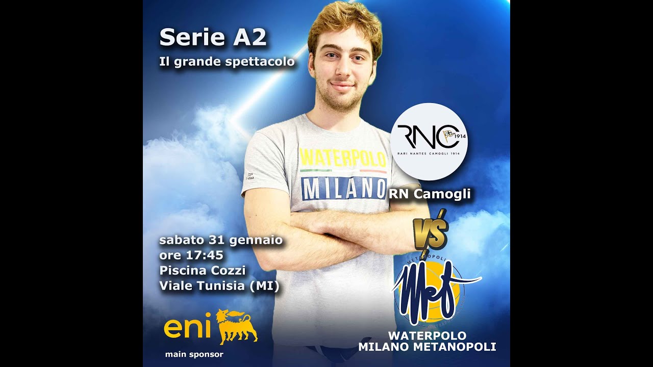 Pallanuoto A2 Maschile gir. Nord Milano vs Camogli