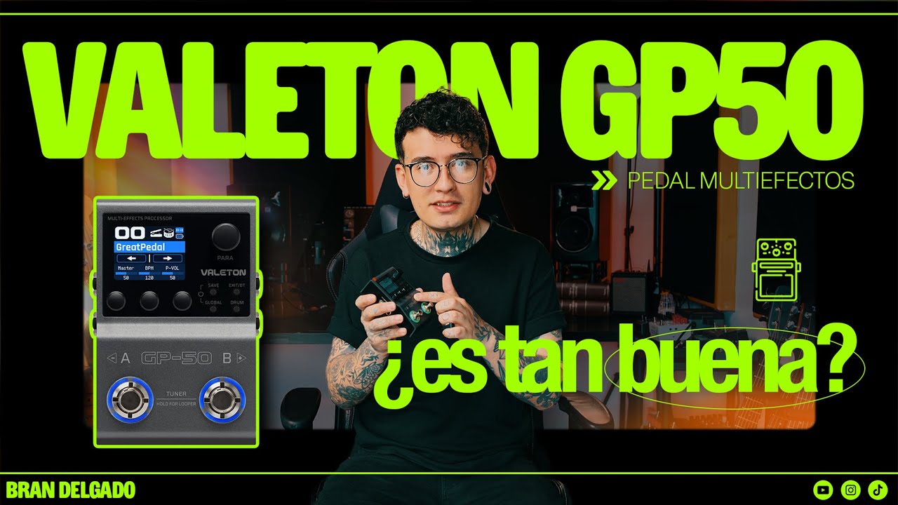 Valeton GP-50 | LA MEJOR MULTIEFECTOS COMPACTA ?