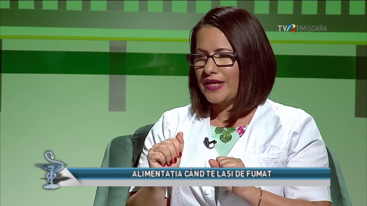 OK, te lași de fumat! Dar cum faci să nu te îngrași?  #TabletaDeSanatate @TVRTimisoara