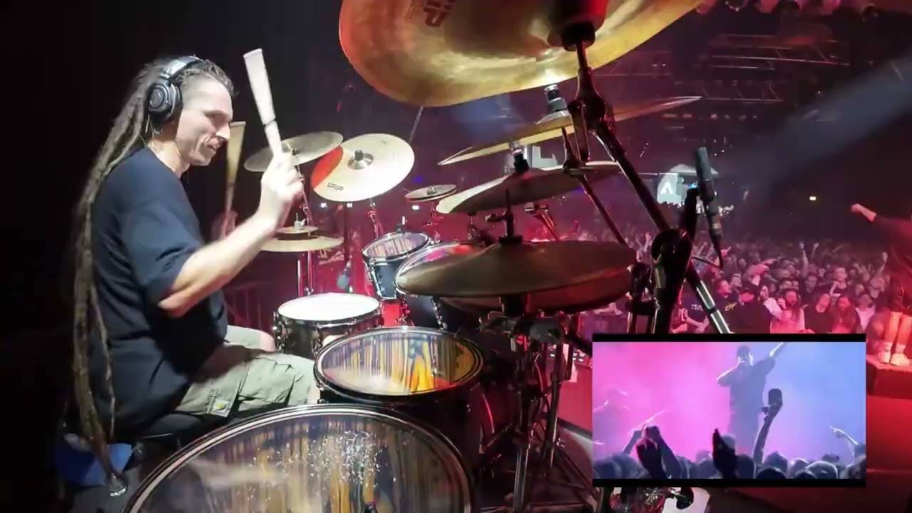 Federico Paulovich Drum Cam - PURANIA - Destrage Farewell Show | Milan 20-10-2024