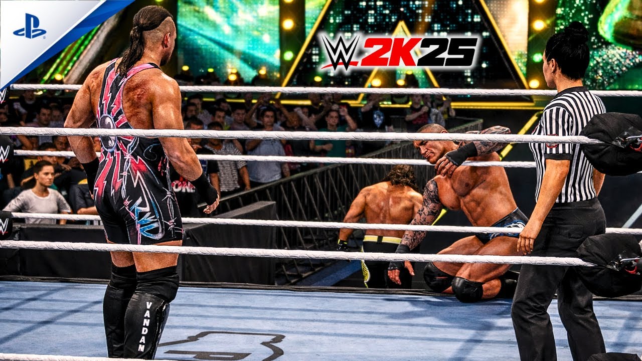 WWE 2K25 — Rob Van Dam | 5-Superstar Gauntlet Match | WrestleMania 😳🔥