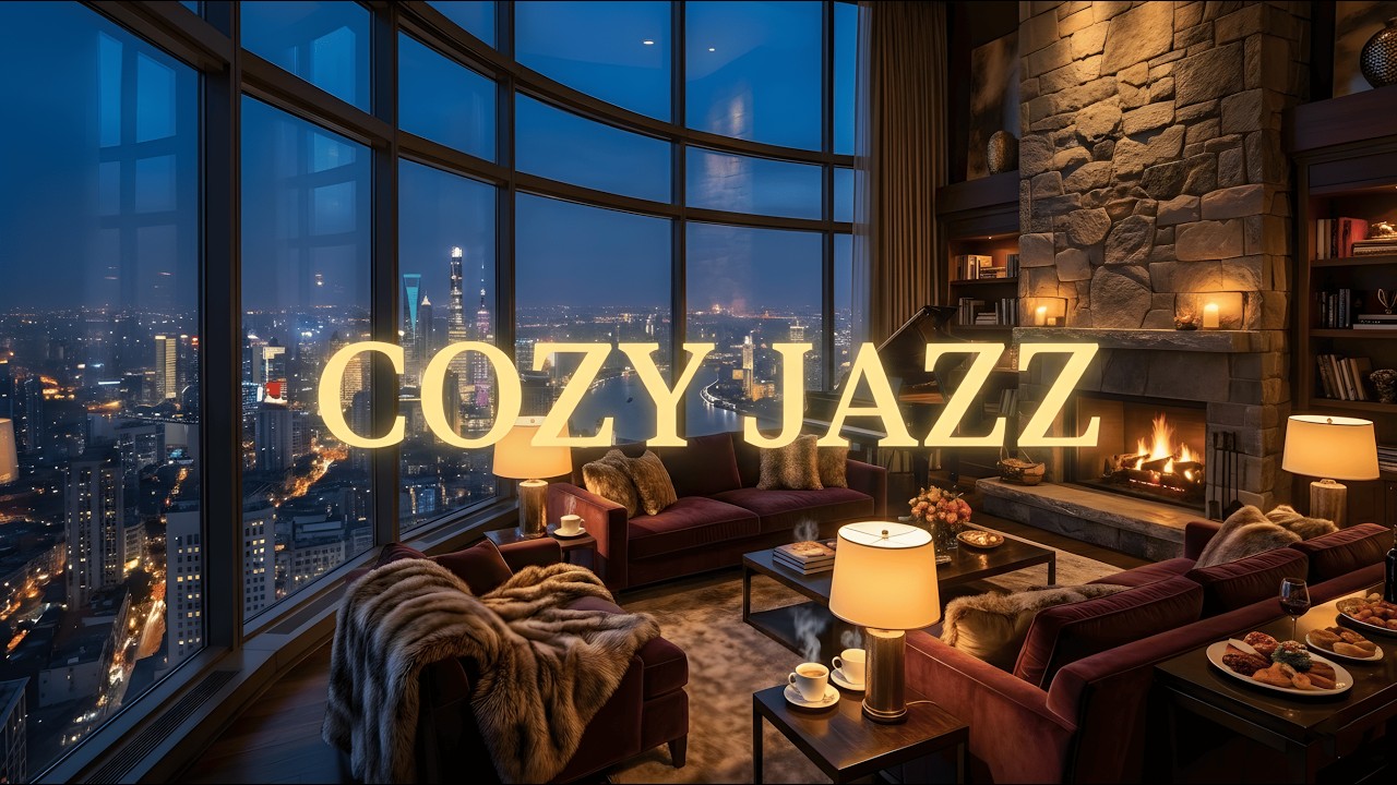 Luxury Midnight Penthouse | Cozy Jazz