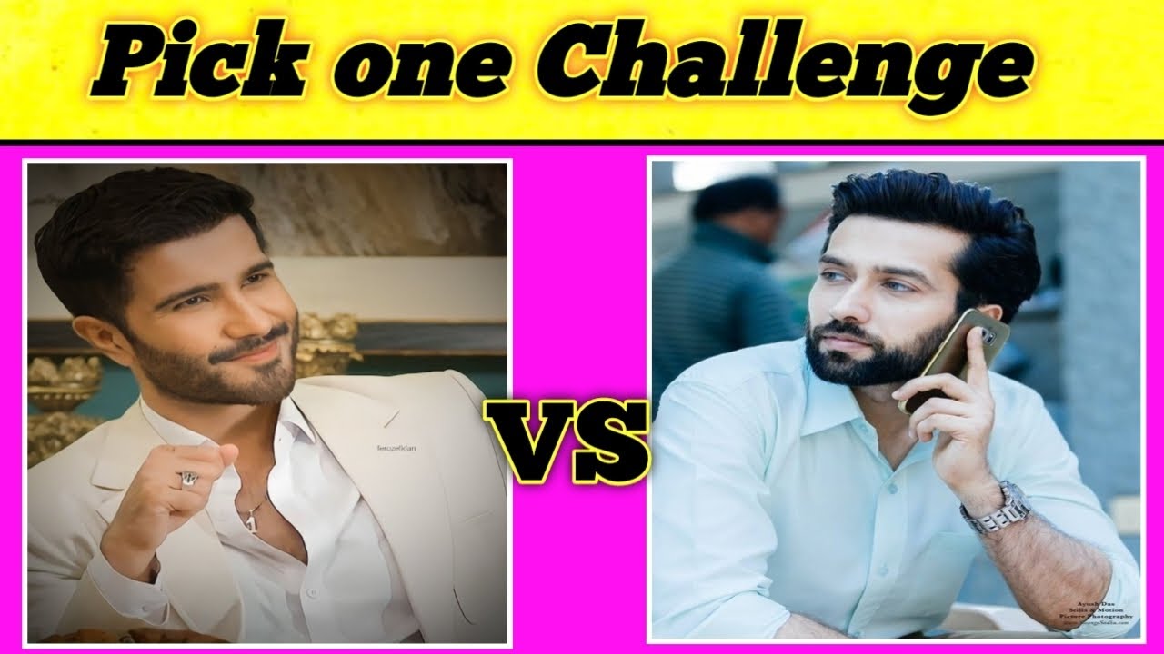 Pakistani Actors Vs indian tv Actors pick one Challenge | Sana Baloch