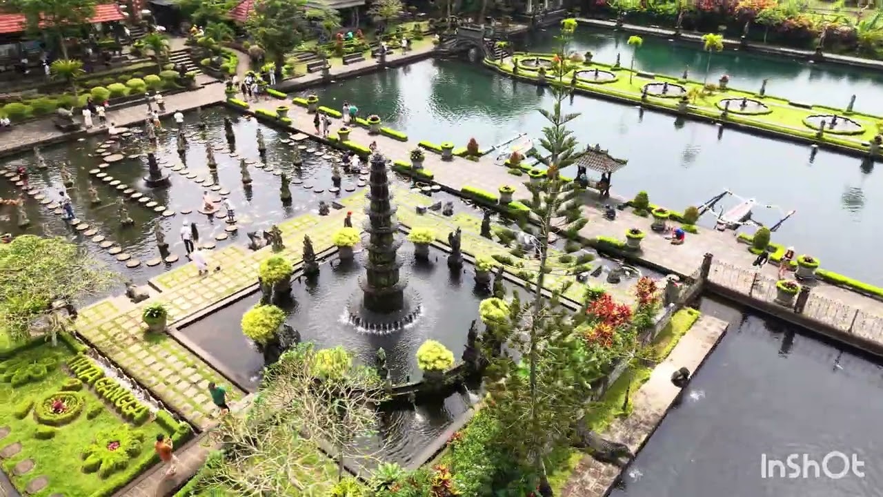 Tirta Gangga Water Palace (1948), Eastern Bali, Indonesia, built by King Karangasem