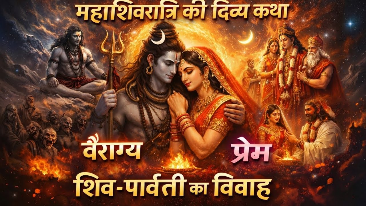 Mahashivratri 2026: Shiv parvati vivah full story | महाशिवरात्रि कथा | #Mahashivratri #Mahakal