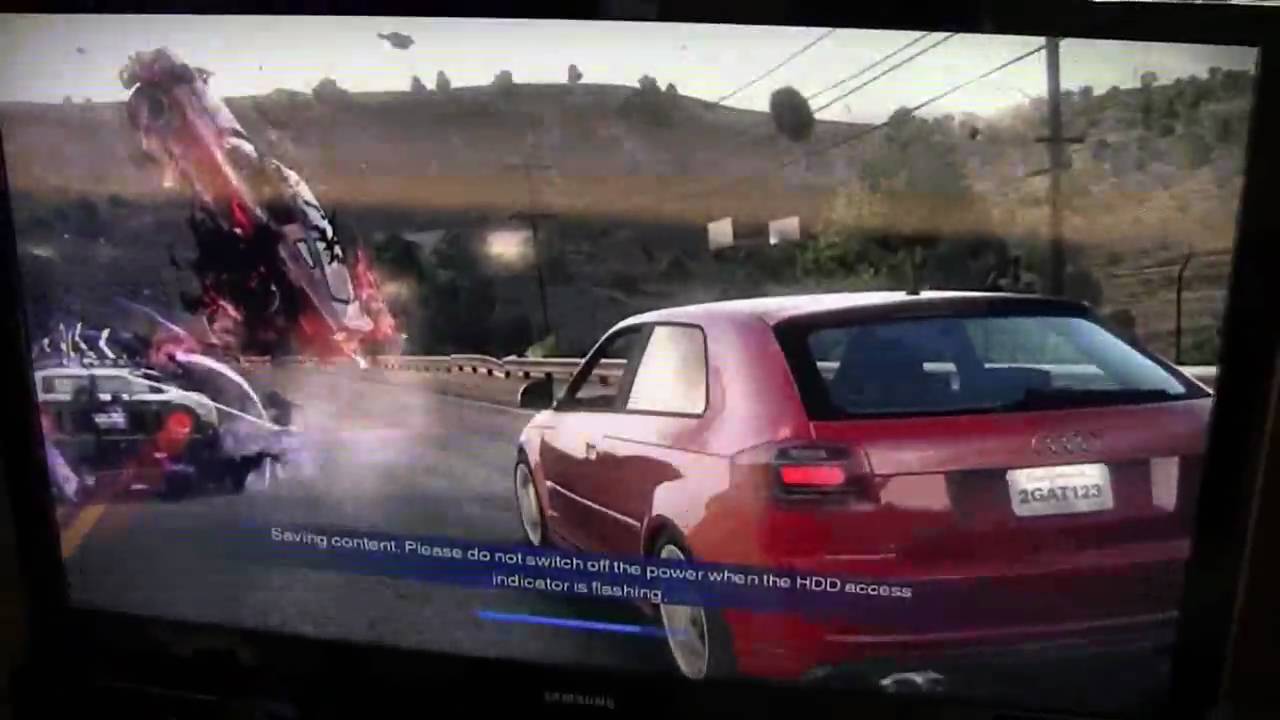 Blur ps3 unboxing and gameplay