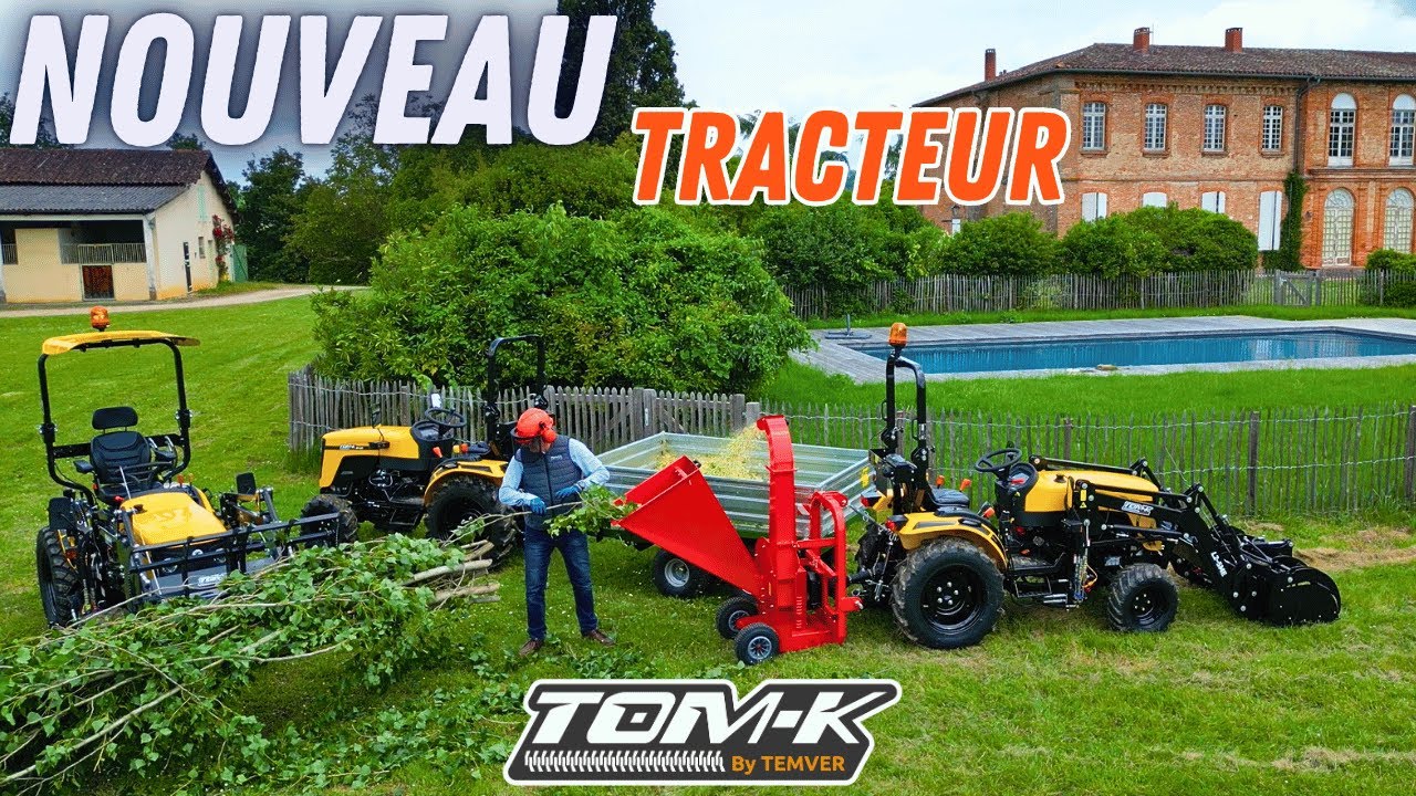 On a tourné une vidéo commerciale pour TOM-K 🚜 Donnez-nous votre avis !