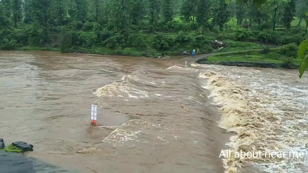 #monsoonTimeDang #AhwaDang waghai-Ahwa Road Dhulchond ( Amsarval village crozway)