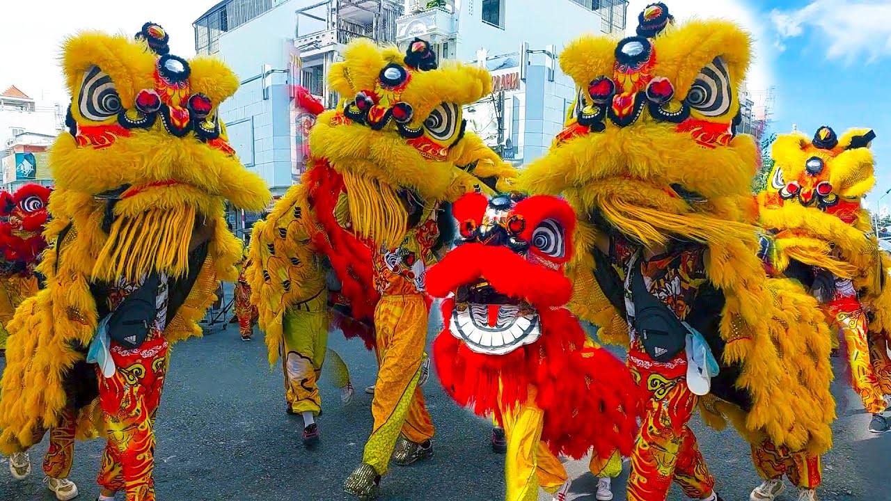 M&uacute;a L&acirc;n Trung Thu diễu h&agrave;nh L&acirc;n Sư Rồng Hay Nhất 2024 #mualan #mualantrungthu