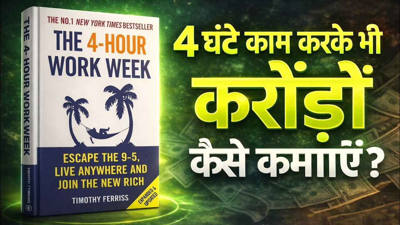 Sirf 4 Ghante Kaam? 4 Hour Work Week Audio Book Summary 📚