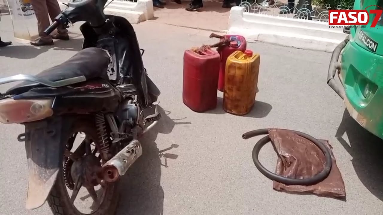 Ouagadougou : Un chauffeur de la SOTRACO siphonne 75 litres de carburant de son bus