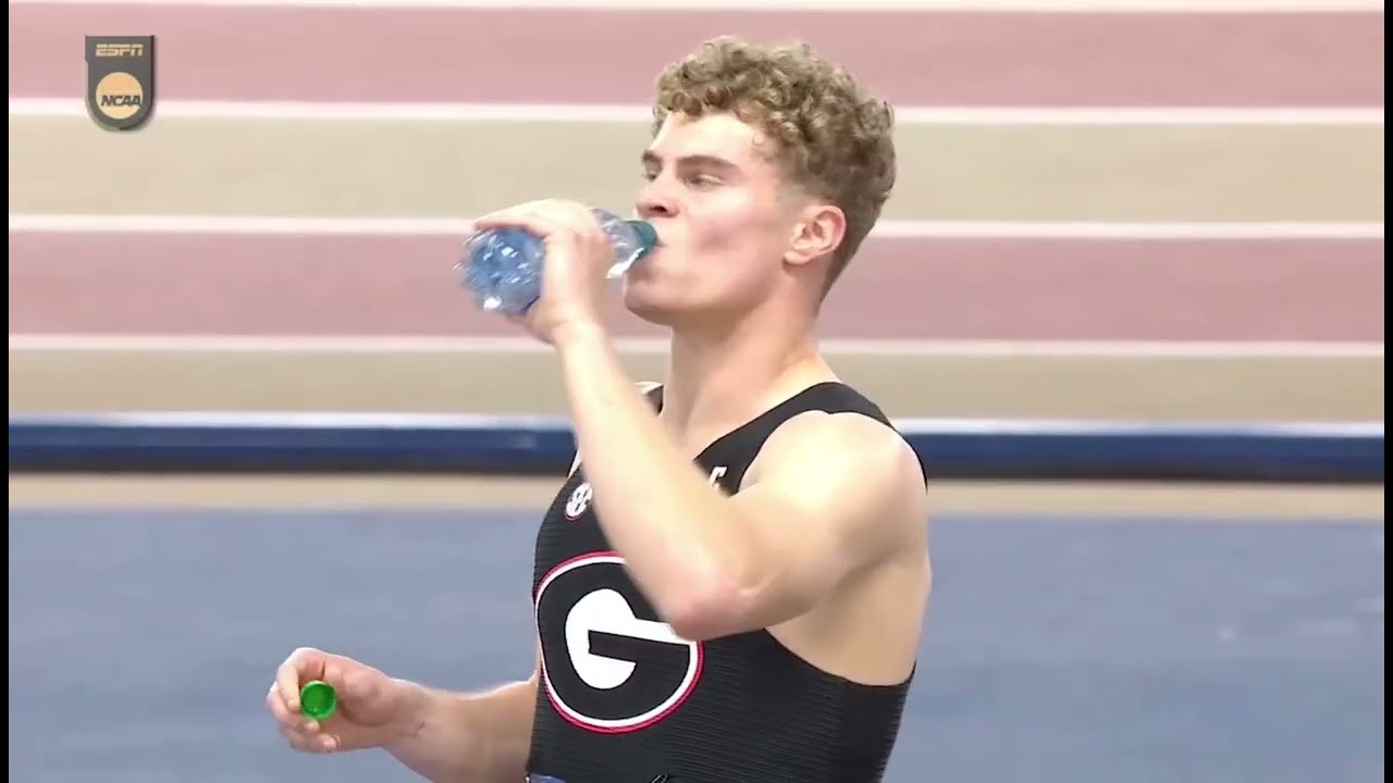 NCAA INDOOR : MATTHEW BOLING (UGA) WINS HIS 60M HEAT IN 6.56 PB