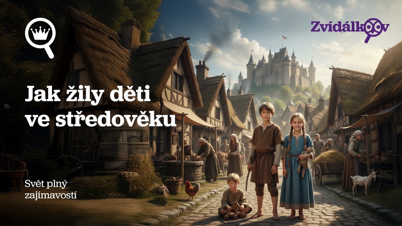 JAK ŽILY DĚTI VE STŘEDOVĚKU 🏰👦👧 - audio encyklopedie pro děti (2026)