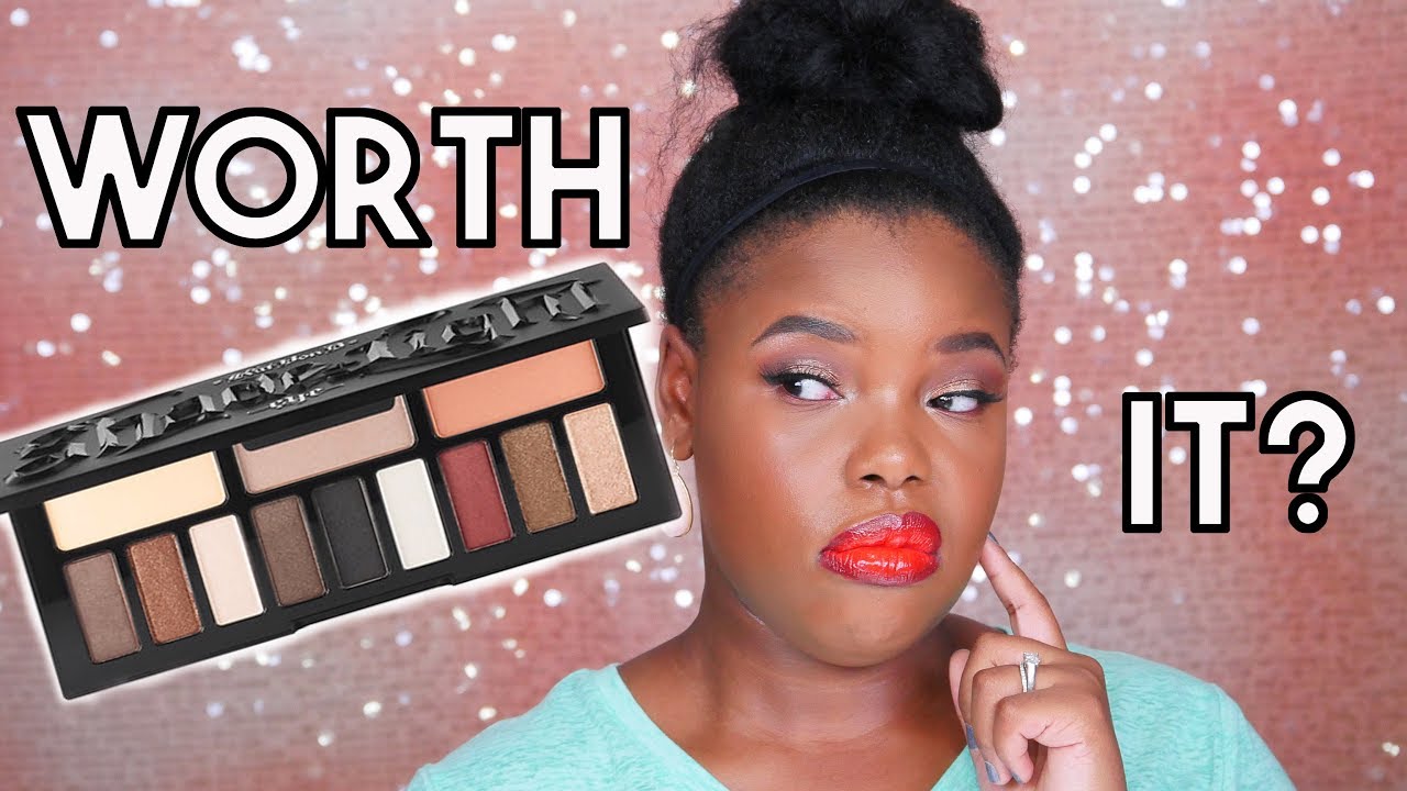 Kat Von D Shade + Light Glimmer Eye Contour Palette First Impressions + Swatches