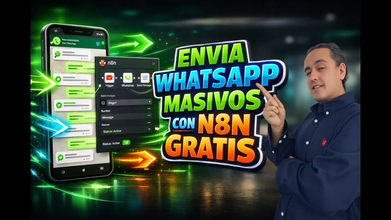 🚀 WHATSAPP MASIVO CON N8N