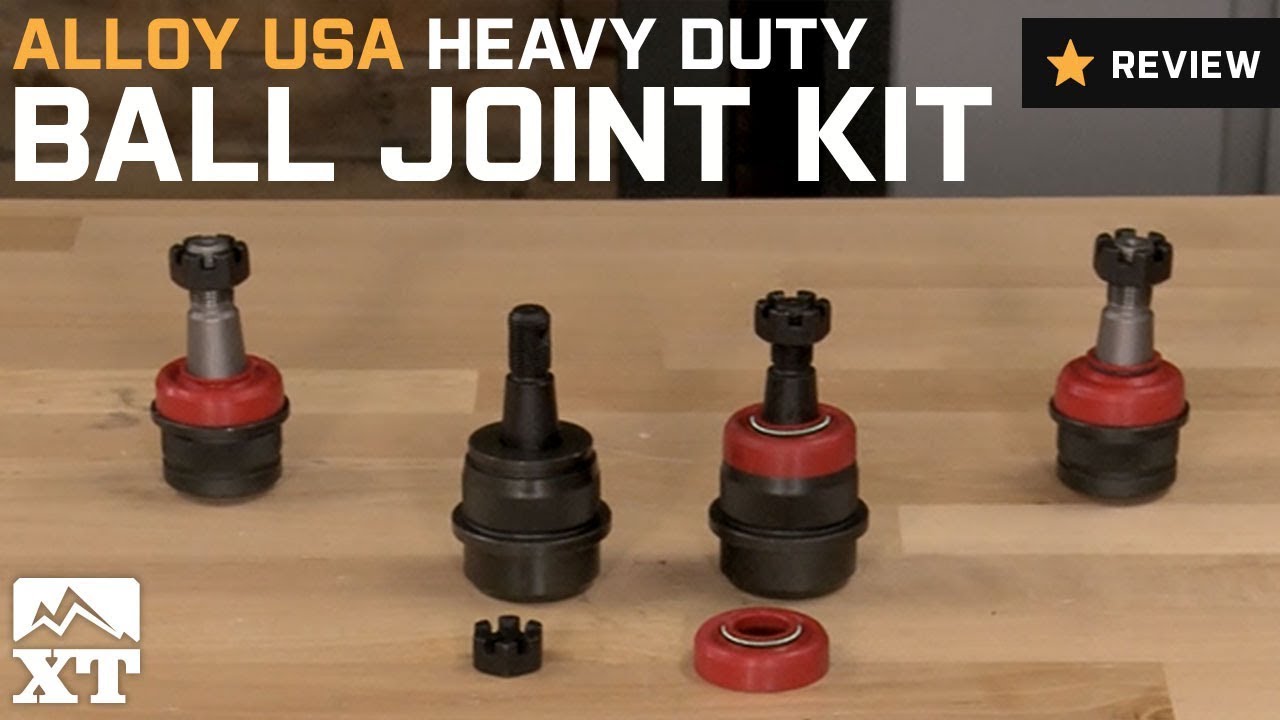 Jeep Wrangler Alloy USA Heavy Duty Ball Joint Kit (2007-2017 JK) Review