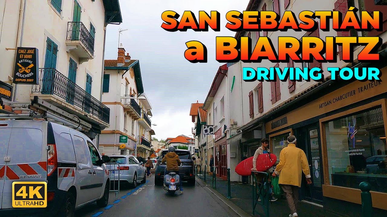 VIAJE A BIARRITZ (FRANCIA) 🇨🇵 EN AUTO y CON TORMENTA🌩️