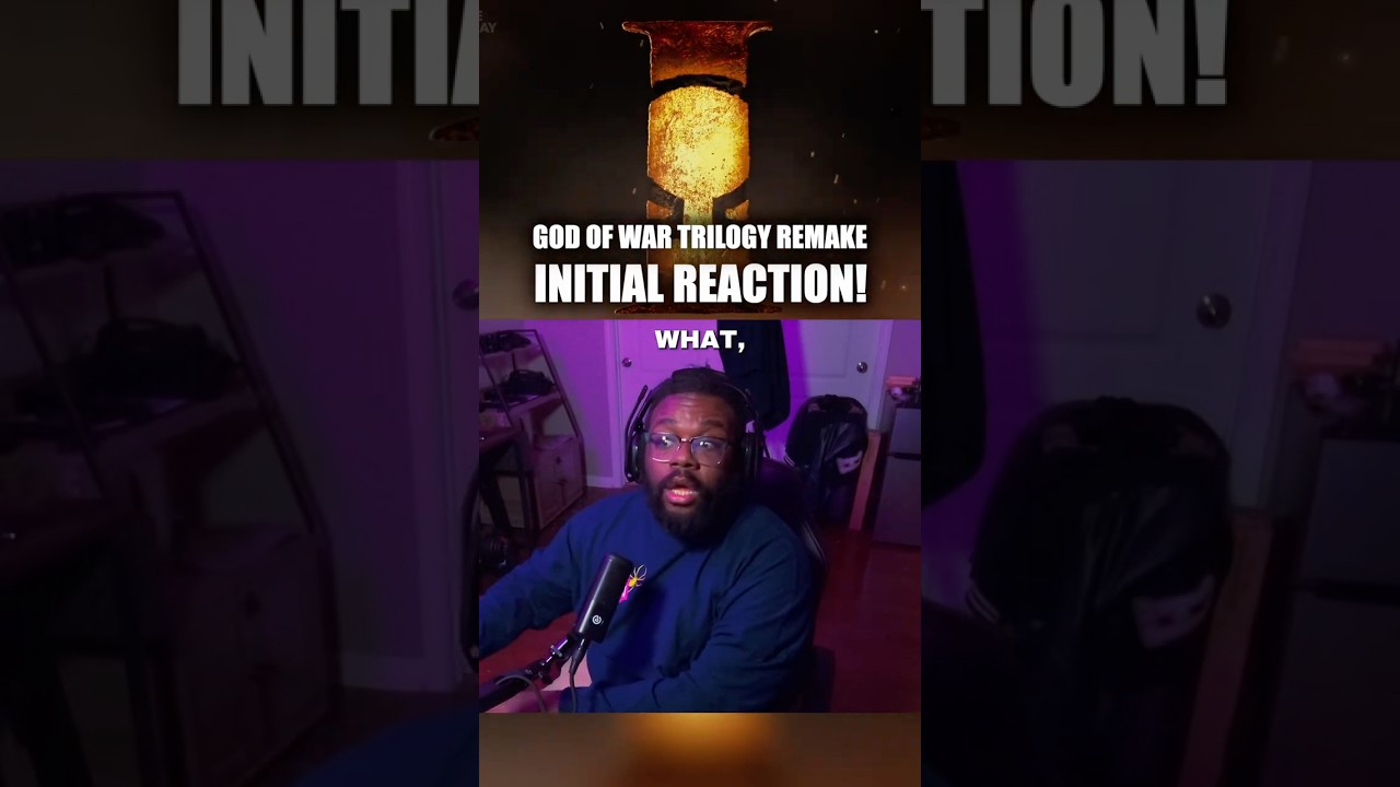 GOD OF WAR TRILOGY REMAKE ANNOUNCED! - INITIAL REACTION 🤯🔥