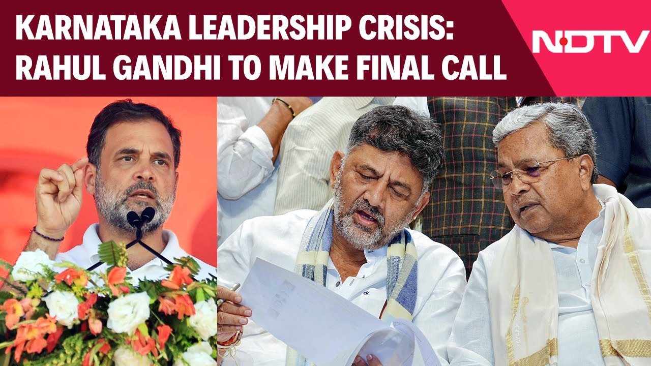 Karnataka Congress | Karnataka Leadership Crisis Peaks: Rahul Gandhi To Make Final Call