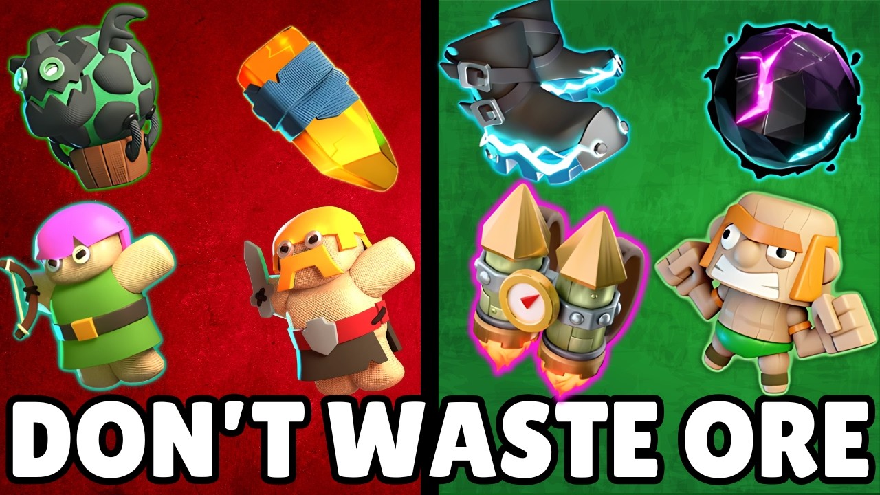 DON&rsquo;T Waste Your Ore&hellip; Best Equipment to Upgrade First