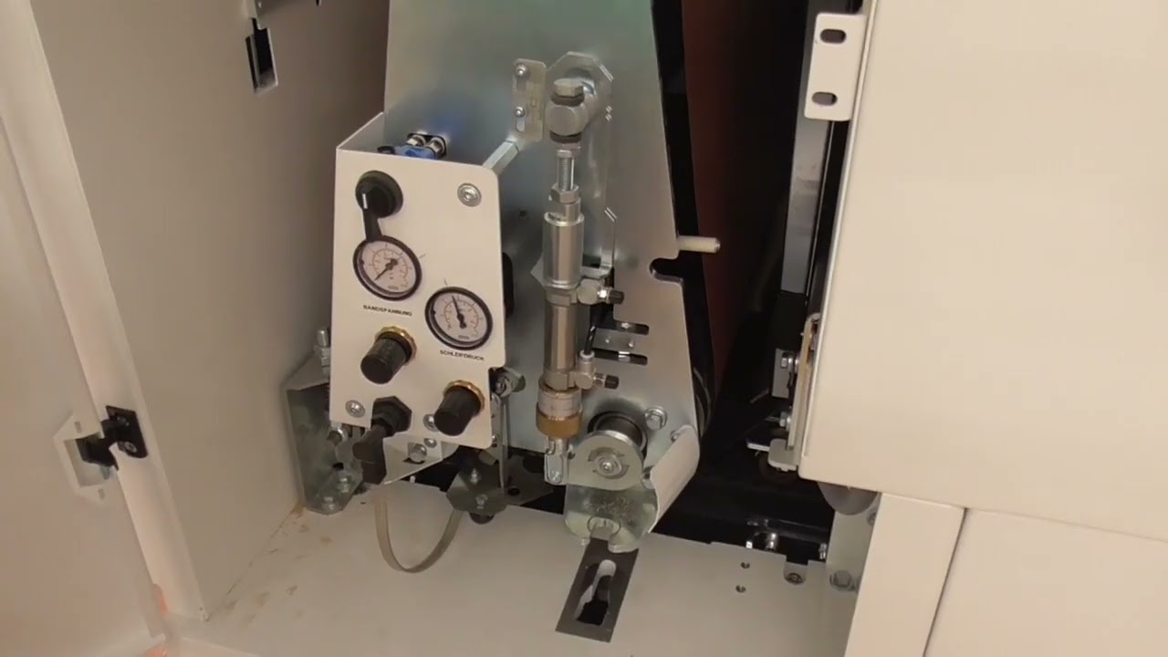 HOMAG SANDTEQ W-100 Breitbandschleifmaschine Teil 2