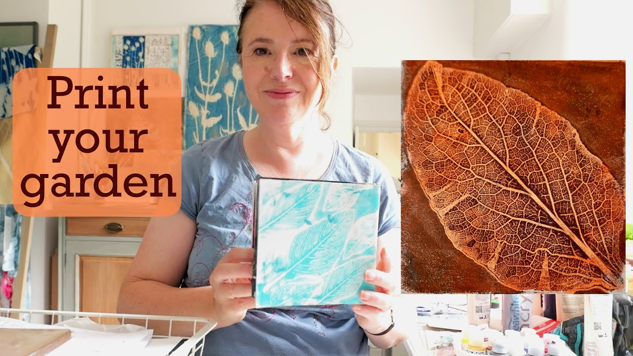 Turn garden leaves into works of art!