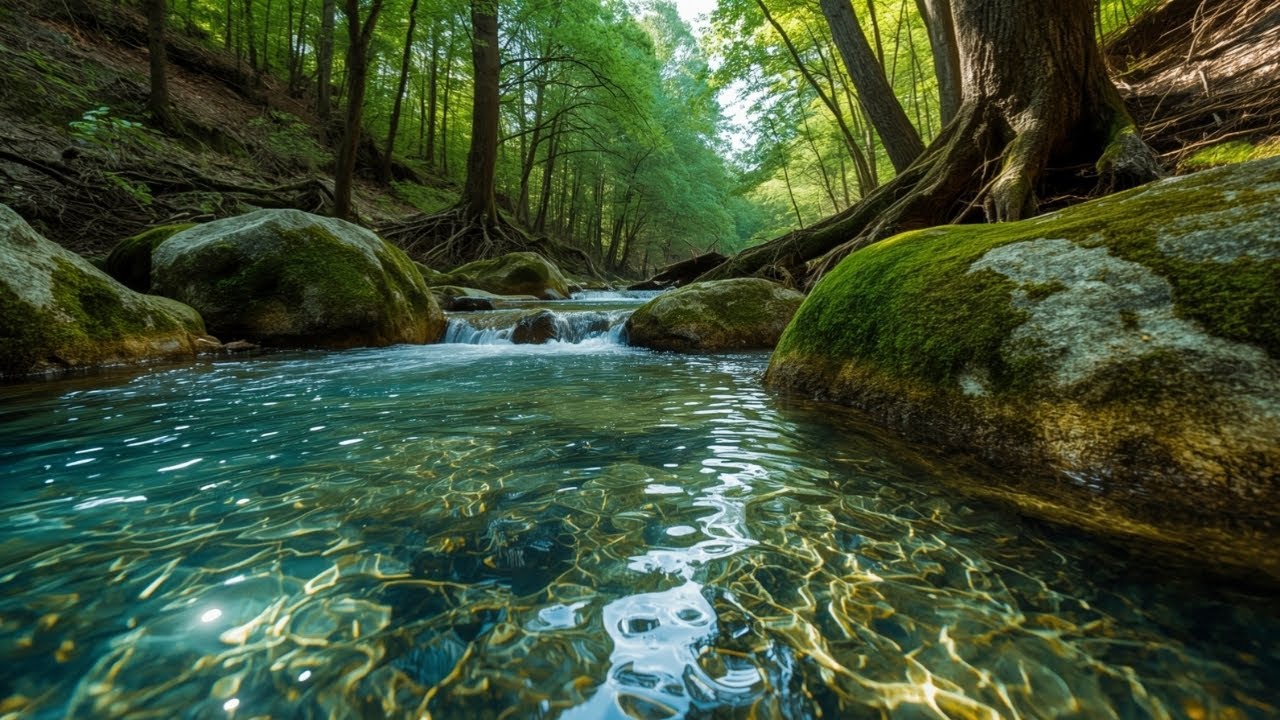 Tranquil River & Birdsong ASMR for Deep Sleep and Relaxation