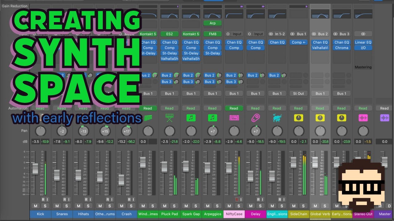 Mixing Synths: Early Reflections for Added Dimension | Simon Hutchinson