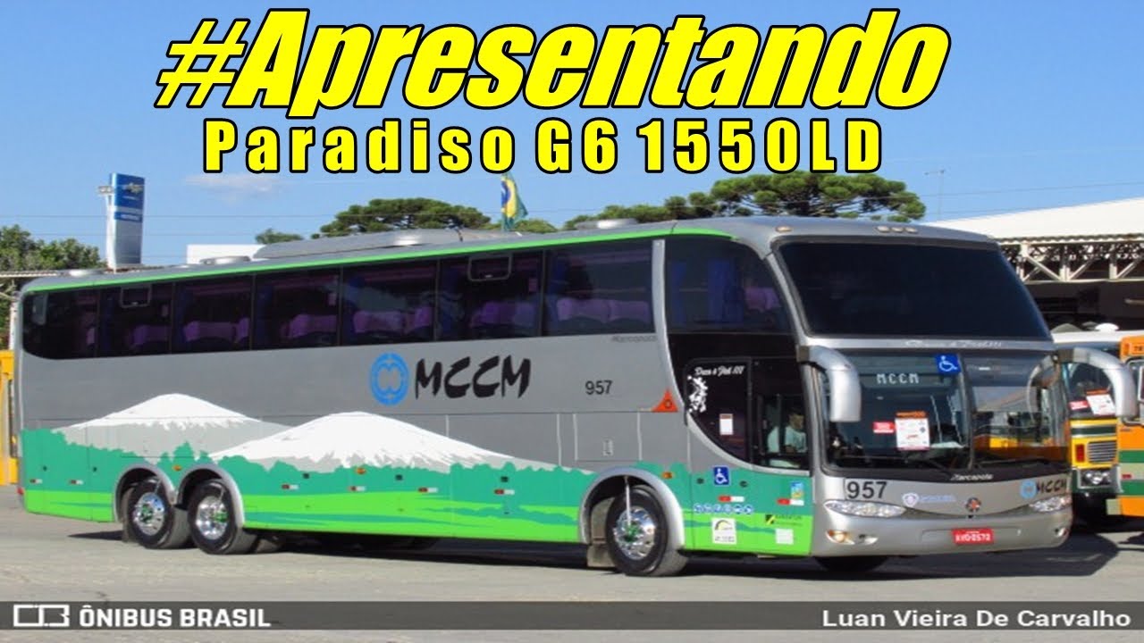 Apresentando PARADISO G6 1550LD SCANIA K-380IB