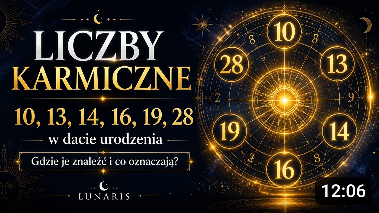 Liczby karmiczne w dacie urodzenia: 10, 13, 14, 16, 19, 28. Gdzie je znaleźć i co oznaczają?