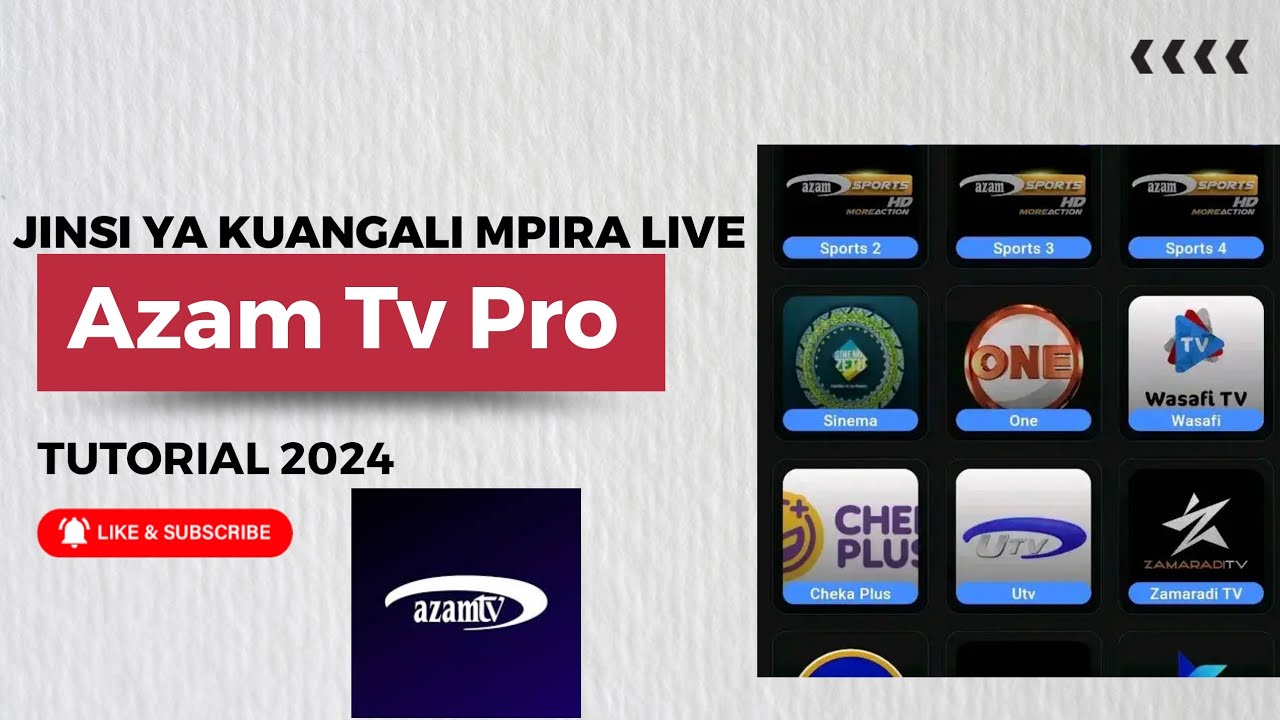 JINSI YA KUANGALI MPIRA NA MOVIE KUPITIA APP HII