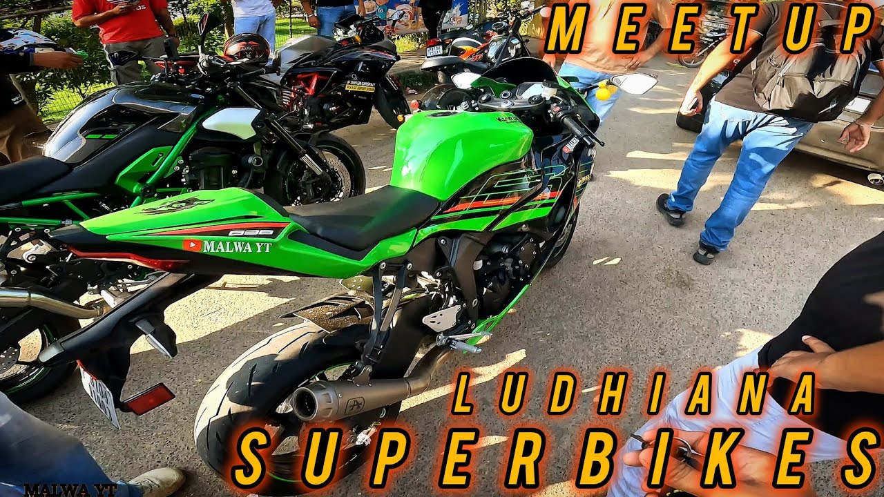 LUDHIANA SUPERBIKES || Z900 2024 || Z900 2025 || ZX6R 2024 || ROYAL ENFIELD || BIGGEST MEETUP HOGYA😍