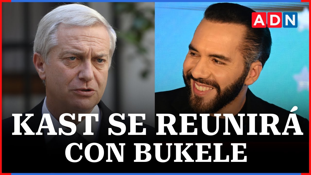 Visitará el Cecot: José Antonio Kast se reunirá con Nayib Bukele