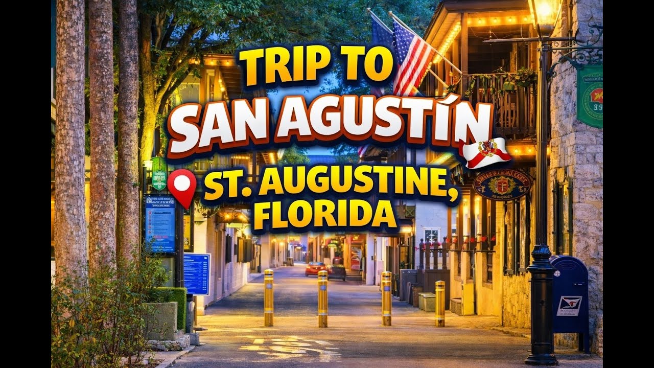 Exploring St. Augustine, Florida | America’s Oldest City 🌴✨