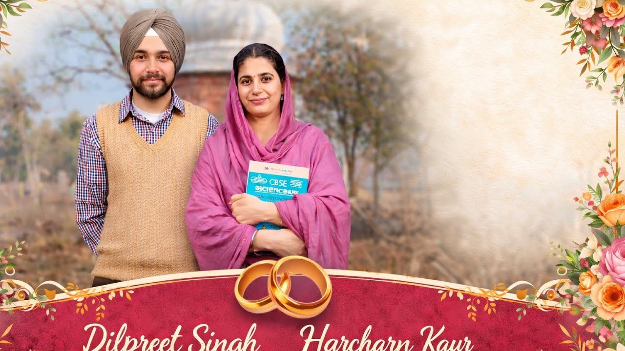 Dilpreet Singh weds Harcharn Kaur #SinghTv123