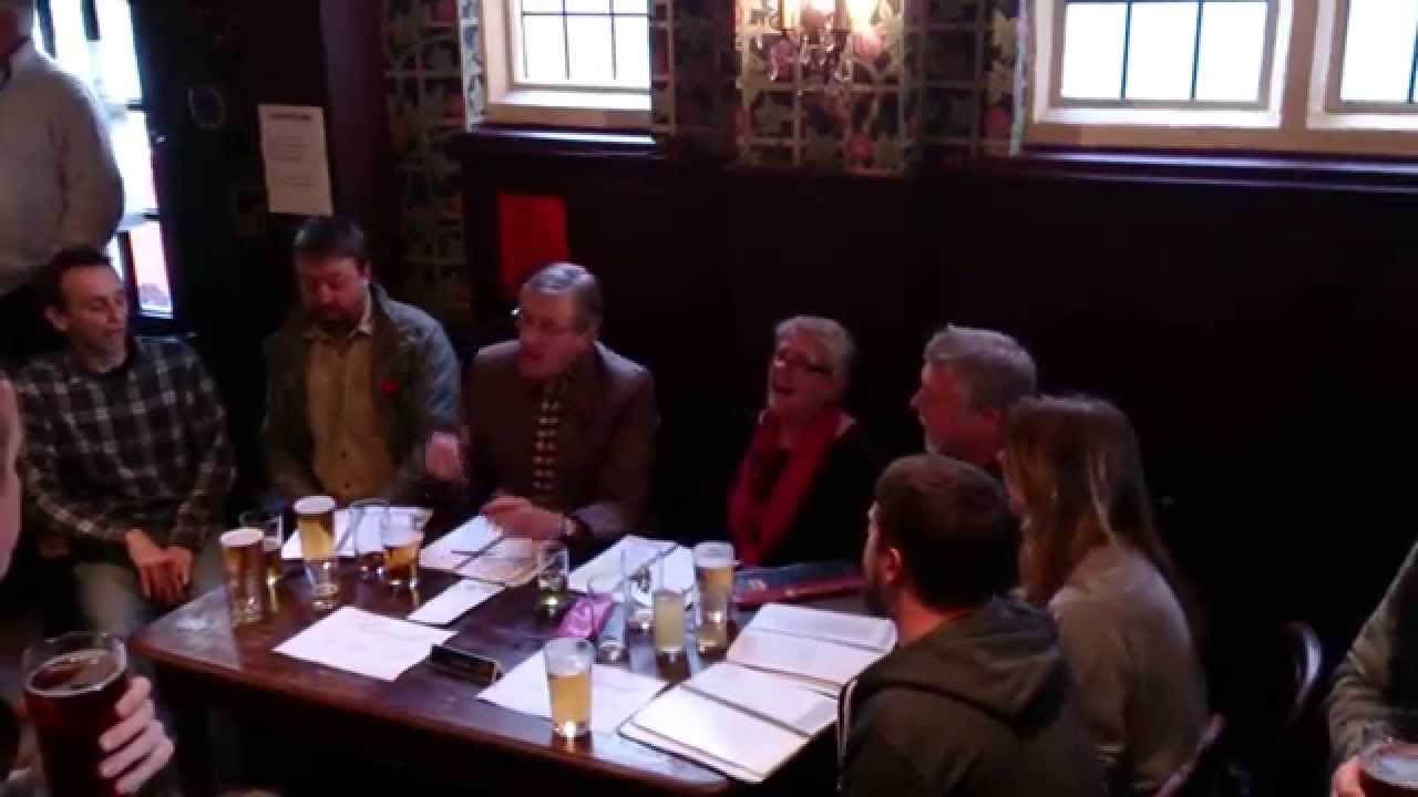 The Copper Family at the Queen Vic in Rottingdean