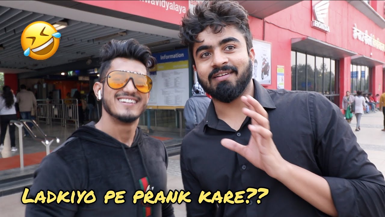 Prank on  Delhi Girls with Sam Khan