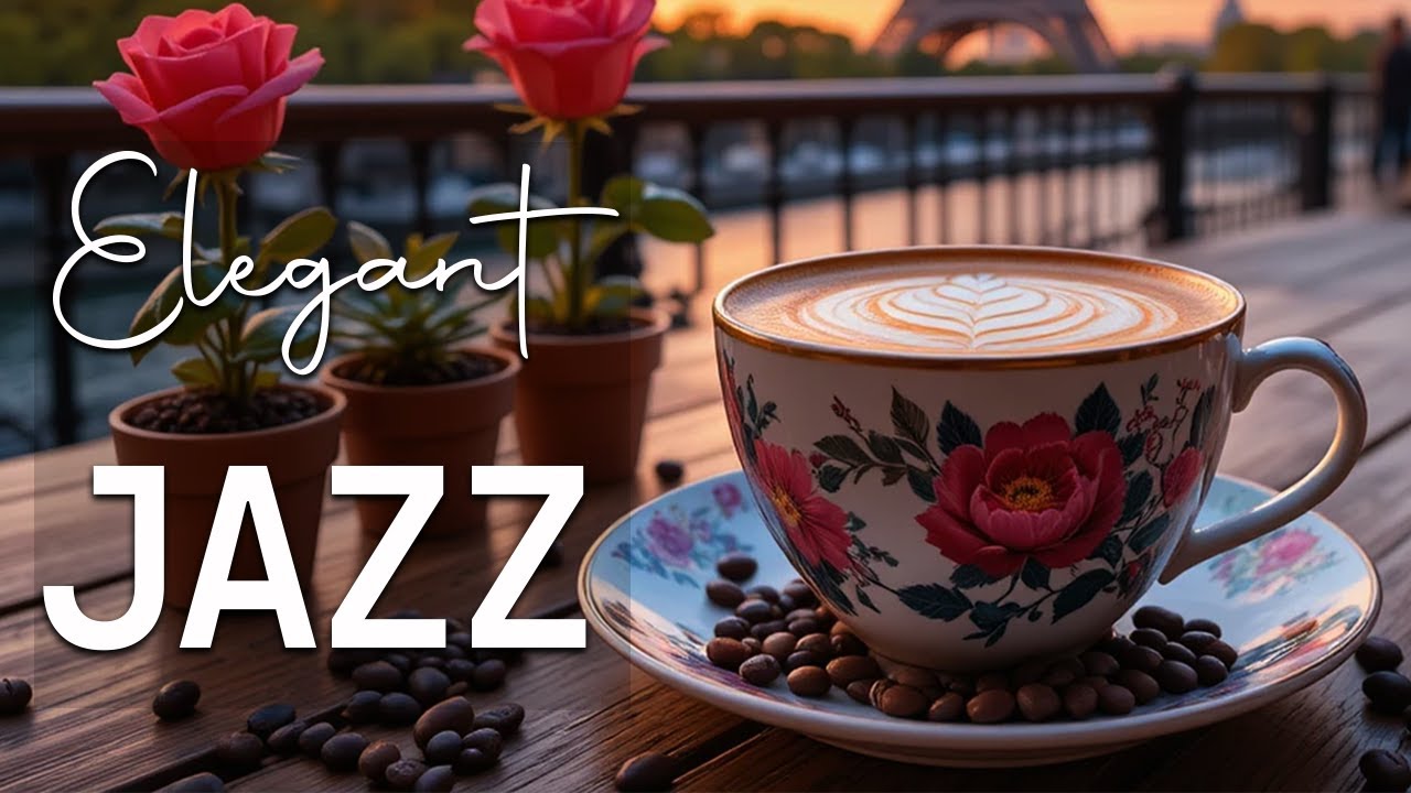 Elegant Jazz Music ☕ Bossa Nova background for Happy Moods, Stress Relief & Holiday