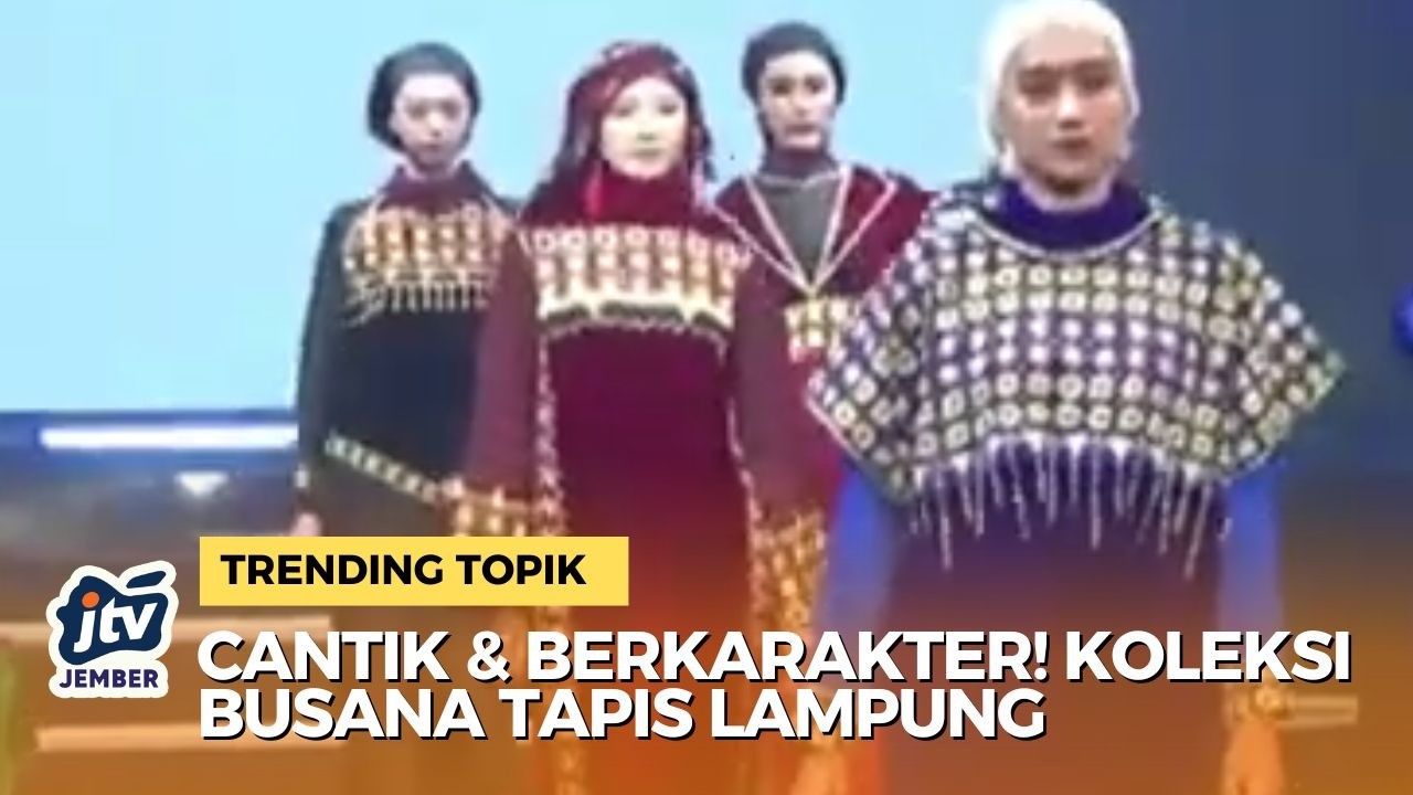Tren Baju Lebaran Tapis Lampung yang Elegan!