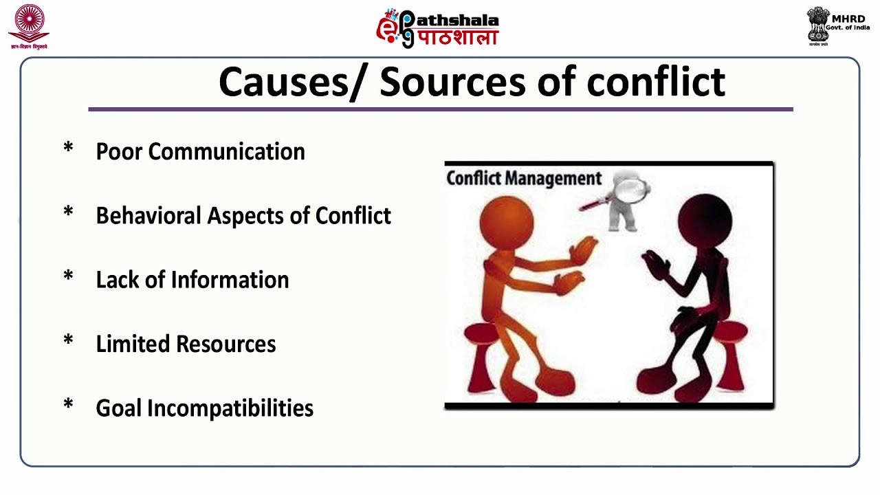 Organisational conflicts - 1