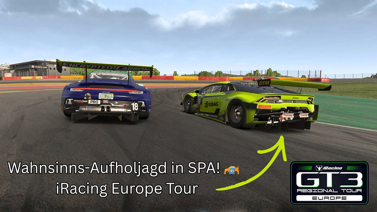 Wahnsinns-Aufholjagd in SPA! 🏎️ | iRacing Europe Tour