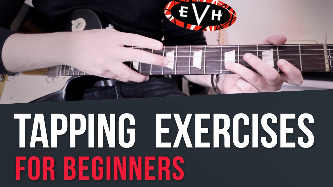 Beginner Finger Tapping Guitar Exercises | Eddie Van Halen