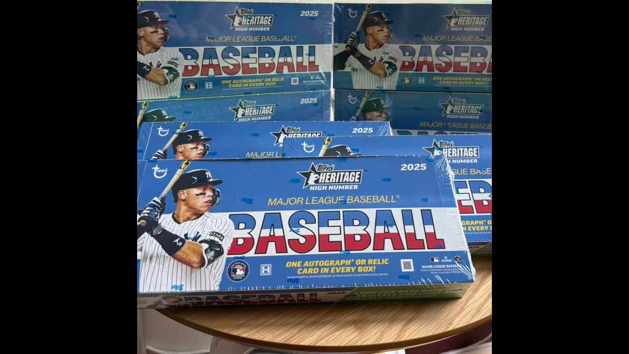 好卡降臨-第五團2025 Topps Heritage High Number Baseball