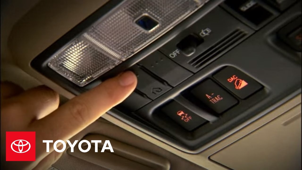 2011 Land Cruiser How-To: Homelink® | Toyota
