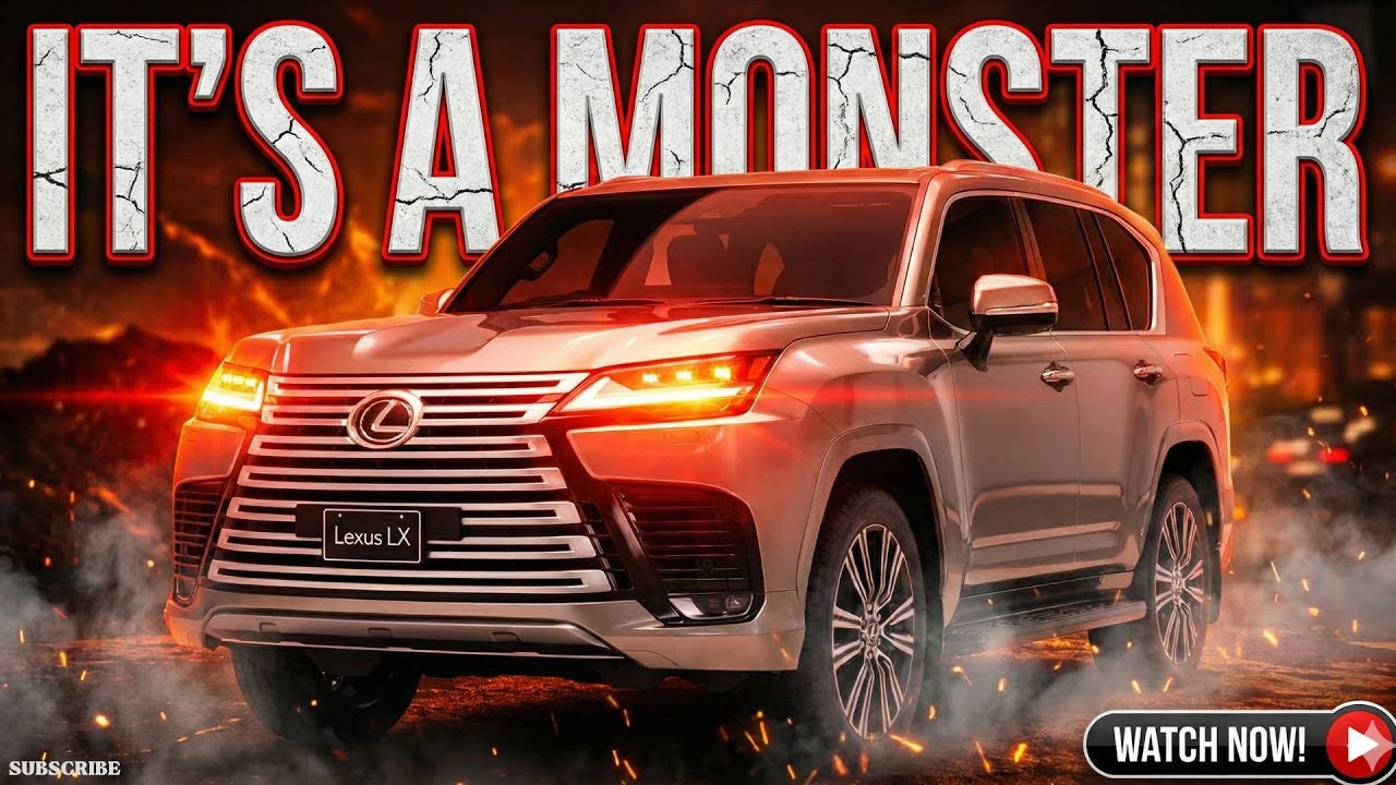 Stop Buying Range Rovers: The 2026 Lexus LX Is Here with AGRESSION
