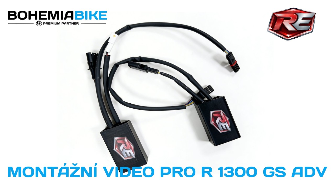 RE - SYSTEM MODUL PRO ZADNÍ MULTIFUNKČNÍ BLINKRY - MONTÁŽNÍ VIDEO PRO R 1300 GS ADV