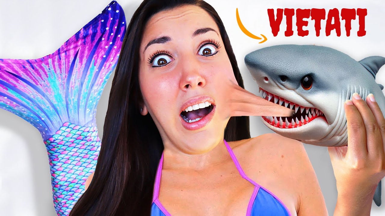 PROVIAMO 100 PRODOTTI VIETATI DA SIRENA DI AMAZON IN PISCINA comprati dal Dottor Timoti!