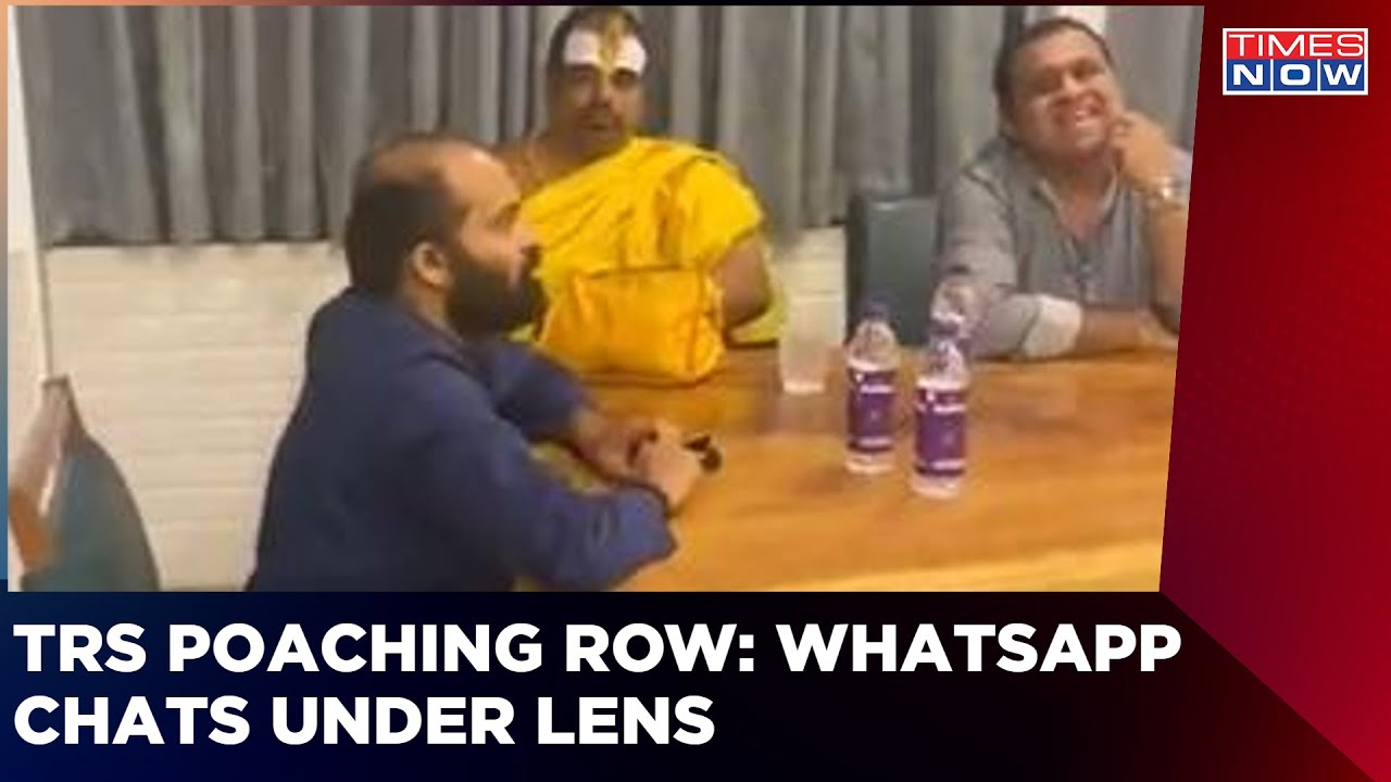 TRS vs BJP Poaching Row: Plot Widens, TRS Releases Audio Proof; Listen To It | English News